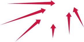 LTL, truckload service area arrows