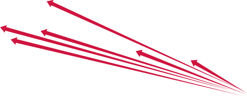 LTL, truckload service area arrows